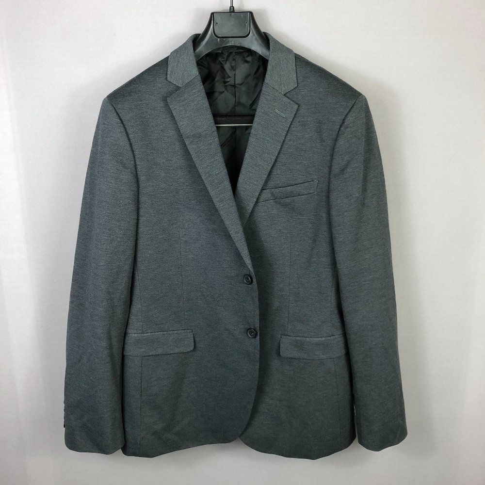 14th & Union Gray Notch Lapel Sportcoat Jacket